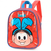 Mochila De Costas Pequena Turma da Mônica & Sansão