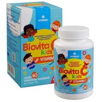 Vitamina C Biovita Kids 60 pastilhas mastigáveis Vitamed