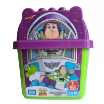 Mega Bloks Balde De Blocos Buzz Lightyear