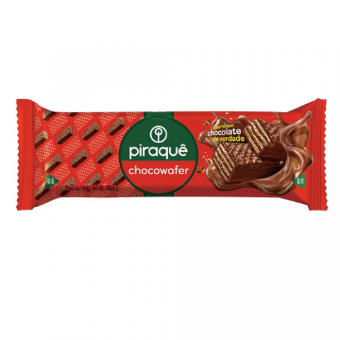 Biscoito Piraquê Chocowafer 100,8g