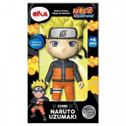 Boneco Naruto Uzumaki Shippuden Elka