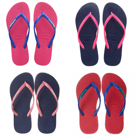 Chinelo Slim Havaianas Pop-Up
