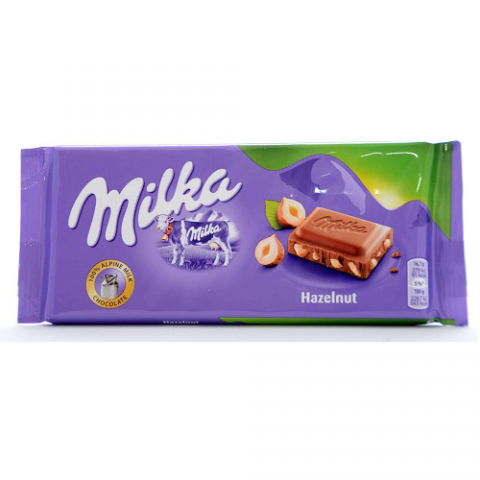 Chocolate Milka Ao Leite Hazelnut 100G