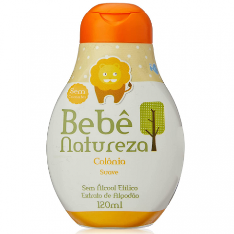 Colônia Bebe Natureza Suave 120ml