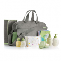 Conjunto Bolsa com Trocador Mamãe e Bebê Natura