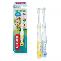 Escova de Dente Infantil Cocoricó – Primeiro Dentinho Ultramácia (4 a 24 meses)