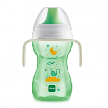 Copo de Treinamento MAM Fun To Drink Verde 8+ Meses 270ml