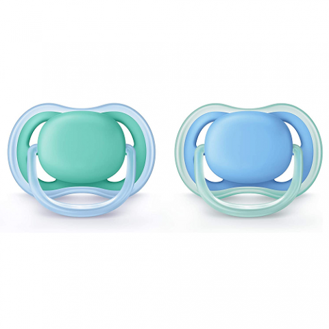 Kit Chupeta Ultra Air Philips Avent Verde/Azul