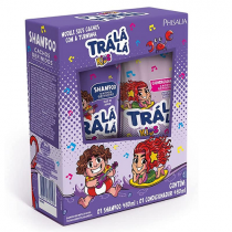 Kit Shampoo Cachos Definidos Trá Lá Lá Kids 480ml