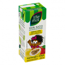 Life Mix Kids Suco De Maracuja 200ml Turma Da Mônica