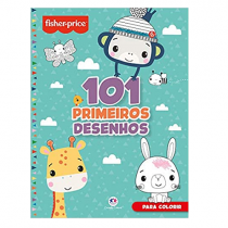 Livro Fisher Price 101 Primeiros Desenhos