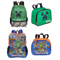 Mochilas e Lancheiras Minecraft Sestini com até 35% OFF