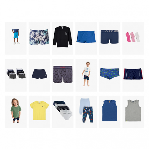 Roupas Infantis para Meninos – Grandes Marcas com Até 50% Off