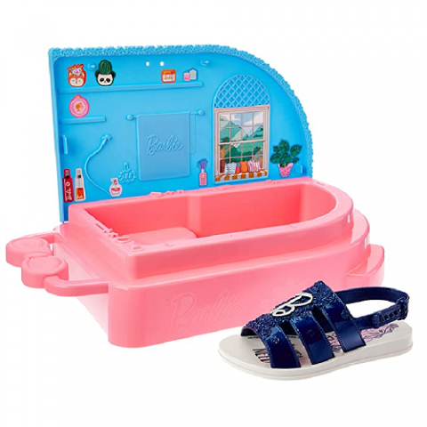 Sandália Grendene Kids Barbie Spa
