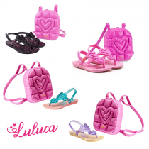 Sandália Grendene Kids Luluca Bubble Bag