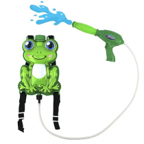 Sapo Espirra Água Com Mochila Reservatório Br Toys