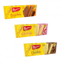 Wafer Bauducco 78g Brigadeiro/Chocolate/Morango