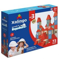 Brincando de Engenheiro 73 Peças Xalingo