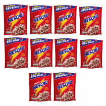 10 Unidades Cereal Matinal Tradicional Nescau 120g cada