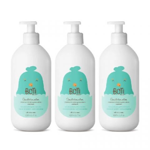 3 Condicionadores Boti Baby 400ml cada