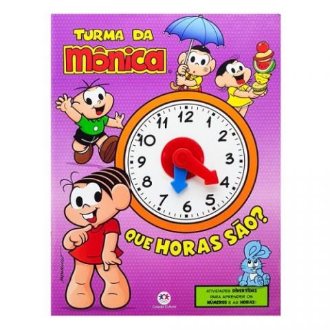 Livro Turma da Mônica: Que horas são?
