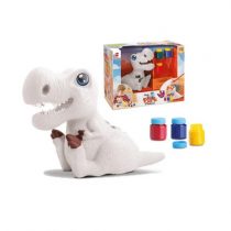 Baby Dinopark + 3 Tintas Guache para Colorir Bee Toys
