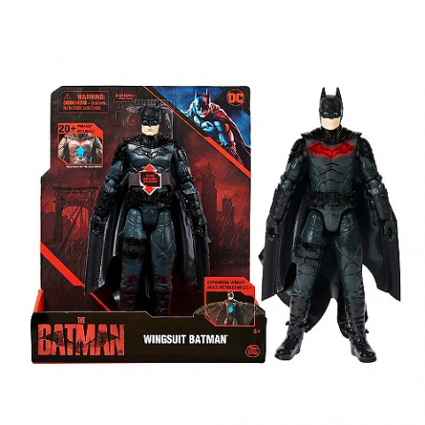Boneco Batman o Filme 30cm com Sons e Luzes
