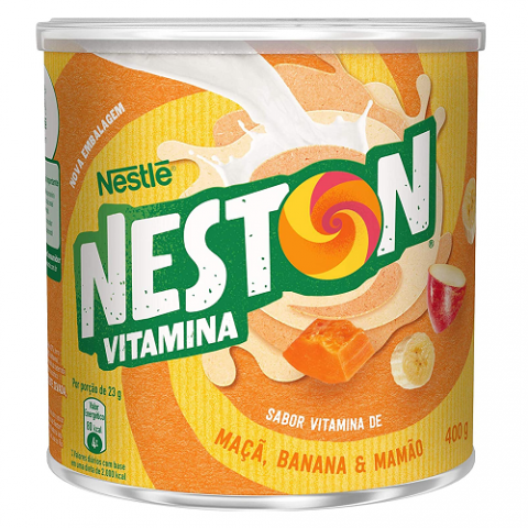 Neston Vitamina Maçã Banana e Mamão 400g