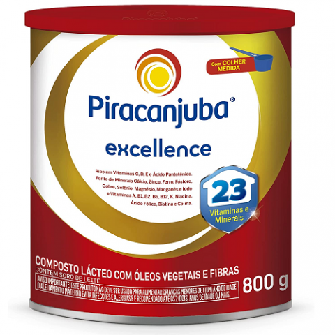Composto Lácteo Piracanjuba Excellence 800g