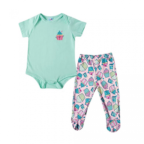 Conjunto Body e Calça Tip Top