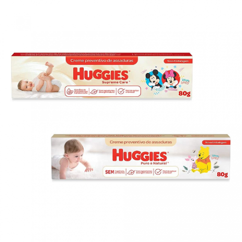 Creme Preventivo de Assaduras Huggies 80g