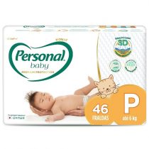 Fralda Personal Baby Premium Protection P 46 Unidades