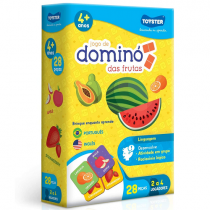 Jogo Educativo Dominó das Frutas Toyster