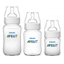 Kit 3 Mamadeiras Philips Avent Classic 125/260/330ml