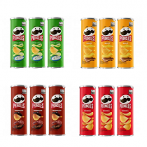 Kit Batata Pringles 109g – 3 Unidades