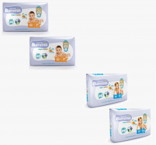 Kit Fralda Capricho Bummis Mega Premium