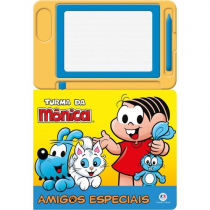 Livro Lousa Mágica Turma Da Mônica Amigos Especiais