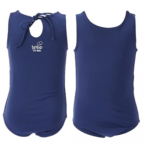 Maiô Infantil UV50+ Tip Top Marinho