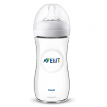 Mamadeira Pétala Transparente Philips Avent 330ml