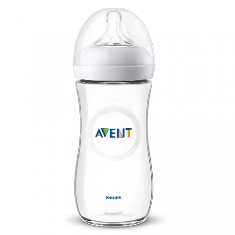 Mamadeira Pétala Transparente Philips Avent 330ml