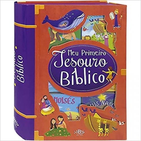 Meu Primeiro Tesouro Bíblico com 6 mini livros