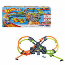 Pista Hot Wheels Action Mega Batidas