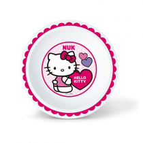 Prato Fundo Hello Kitty Nuk