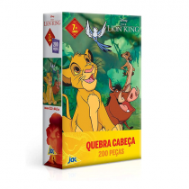 Quebra-Cabeça O Rei Leão 200 Peças