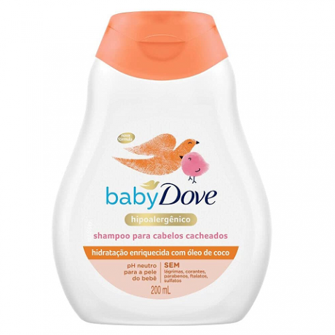 Shampoo Dove Baby Cabelos Cacheado 200ml