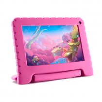 Tablet Kid Pad Go Multilaser 7″ 16GB Quad Core Android 8,1 Rosa