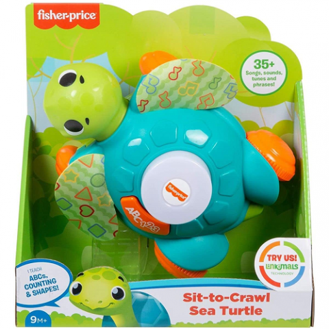 Tartaruga Marinha Hora de Engatinhar Linkimals – Fisher Price