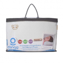 Travesseiro Ergonômico Memory Foam Fibra de Bambu – Clingo