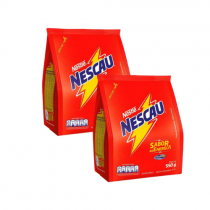 2 Pacotes Achocolatado em Pó Nestlé Nescau 550g cada