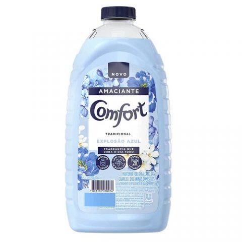Amaciante Diluído Comfort Explosão Azul 1.8L